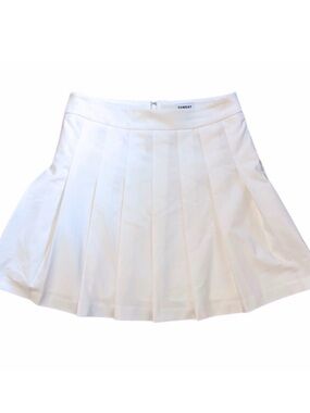 Sunday Best White Pleated Mini Skirt Size 6 Tennis Balletcore